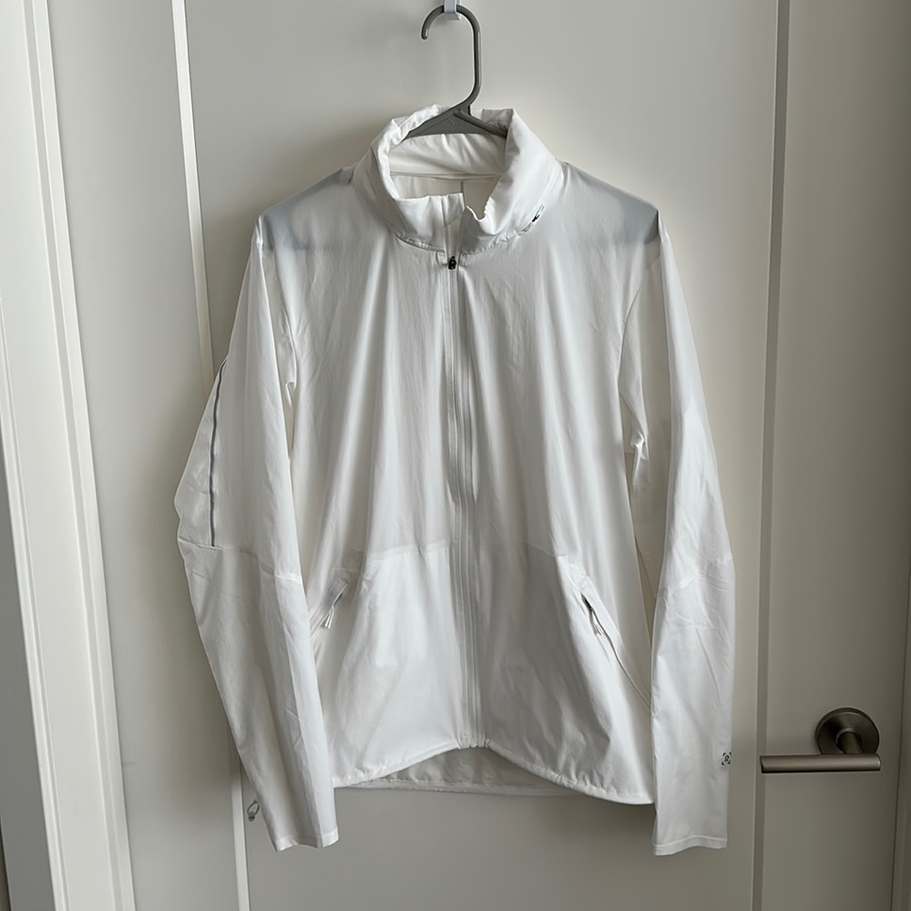 Lululemon white windbreaker mens size m medium